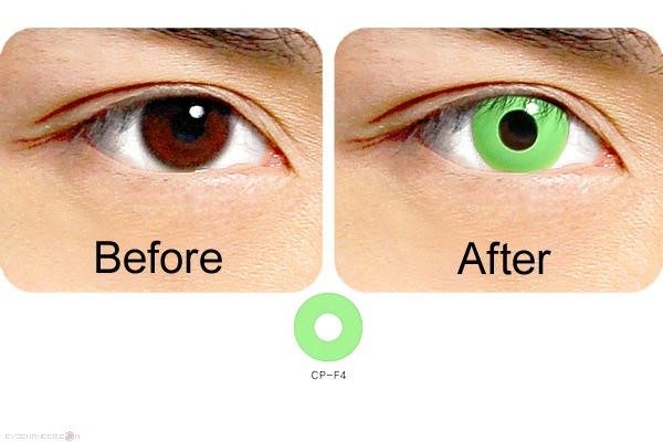 geo contact lens crazy lens cp-f4