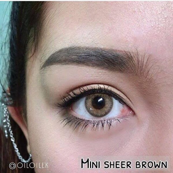 softlens coklat mini sheer