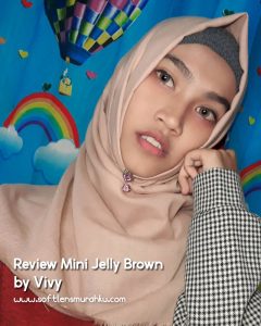 review mini jelly brown sis vivy