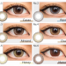 NEW Softlens EOS Luna Natural 14.5mm