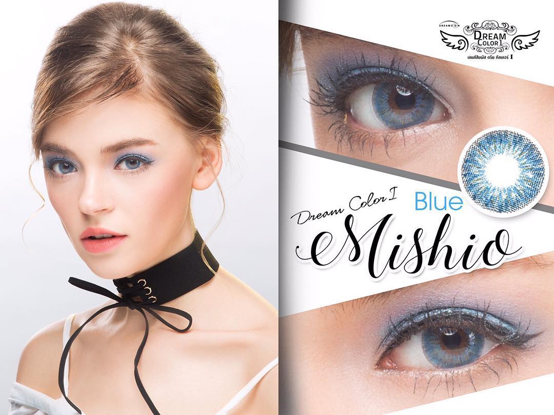 softlens dreamcolor mishio blue