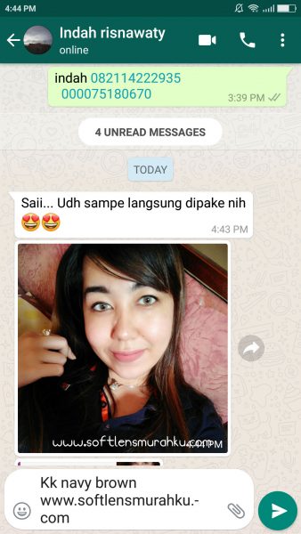 review navy brown sis indah