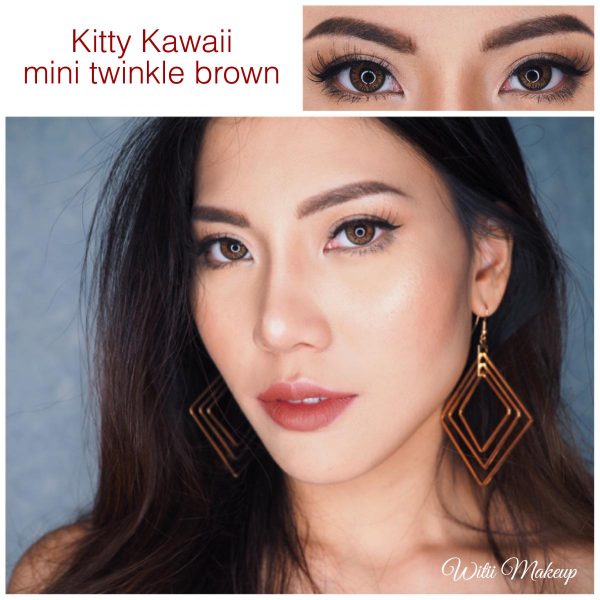 kitty kawaii mini twinkle brown