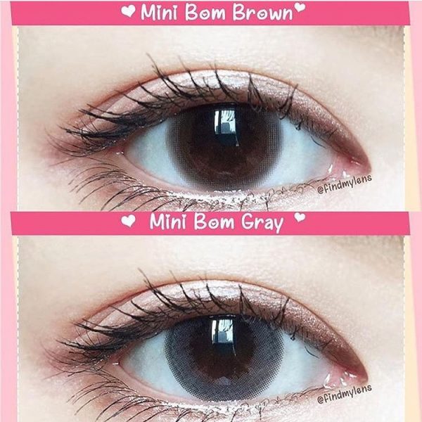 softlens mini bom brown & grey