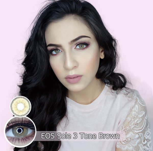 softlens eos sole 3T hazel