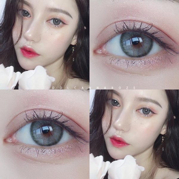 i-doll roze charcoal softlens