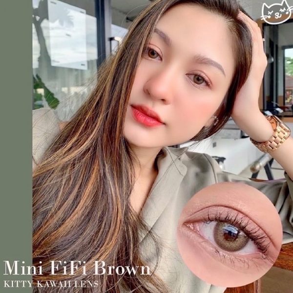 softlens mini fifi brown