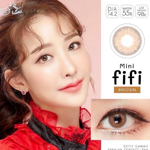 softlens mini fifi brown