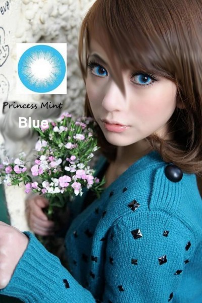 princess mint blue