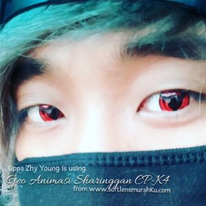 review geo anime sharingan cp-k4 by oppa zhy young