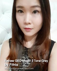 review geo magic 3 tone grey sis fitria