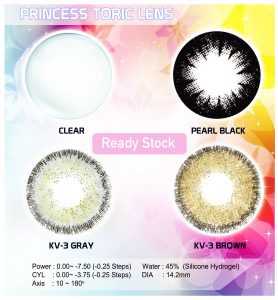 Softlens Silinder Warna (Softlens Toric)