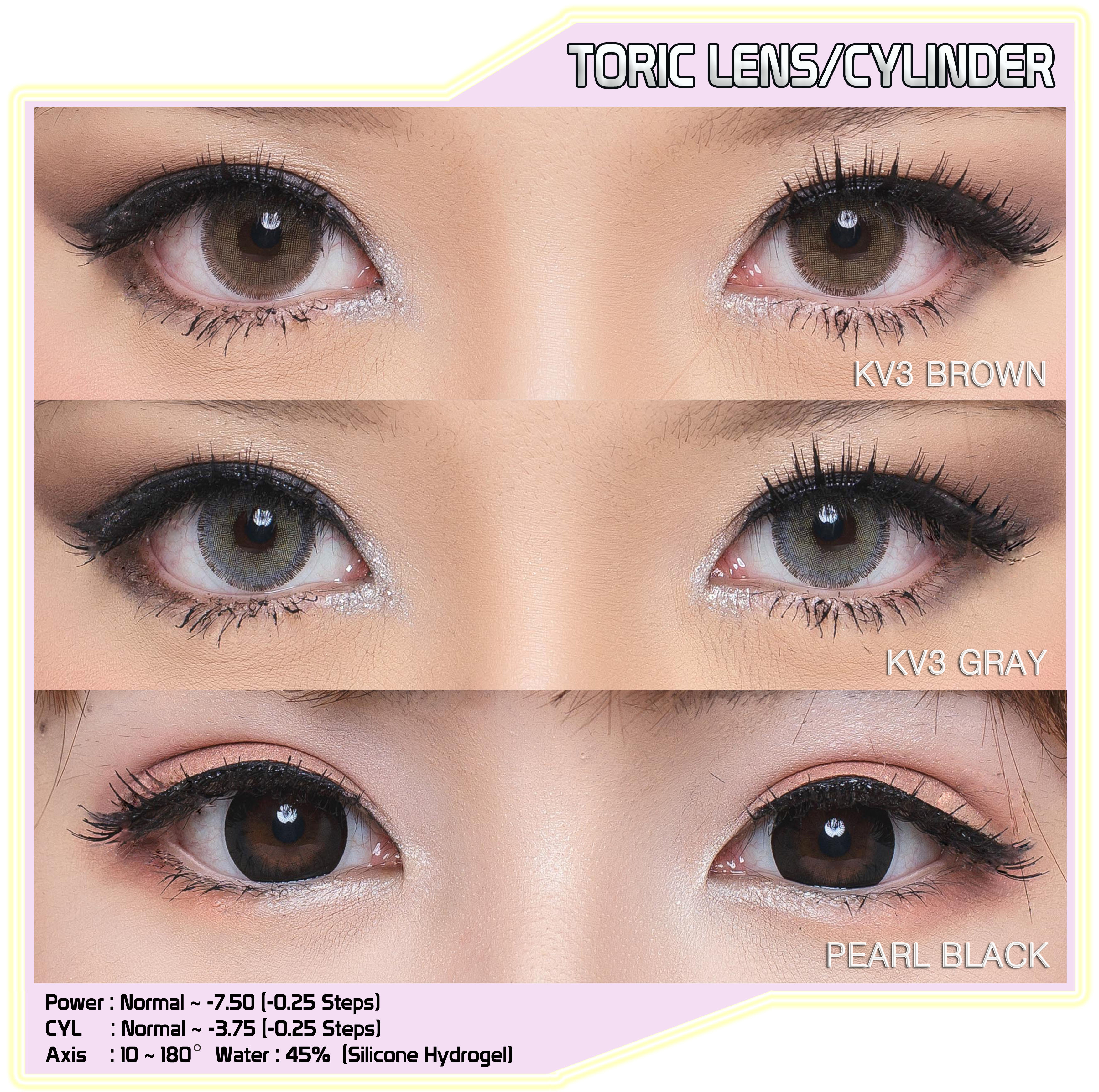 softlens silinder warna hitam abu-abu coklat