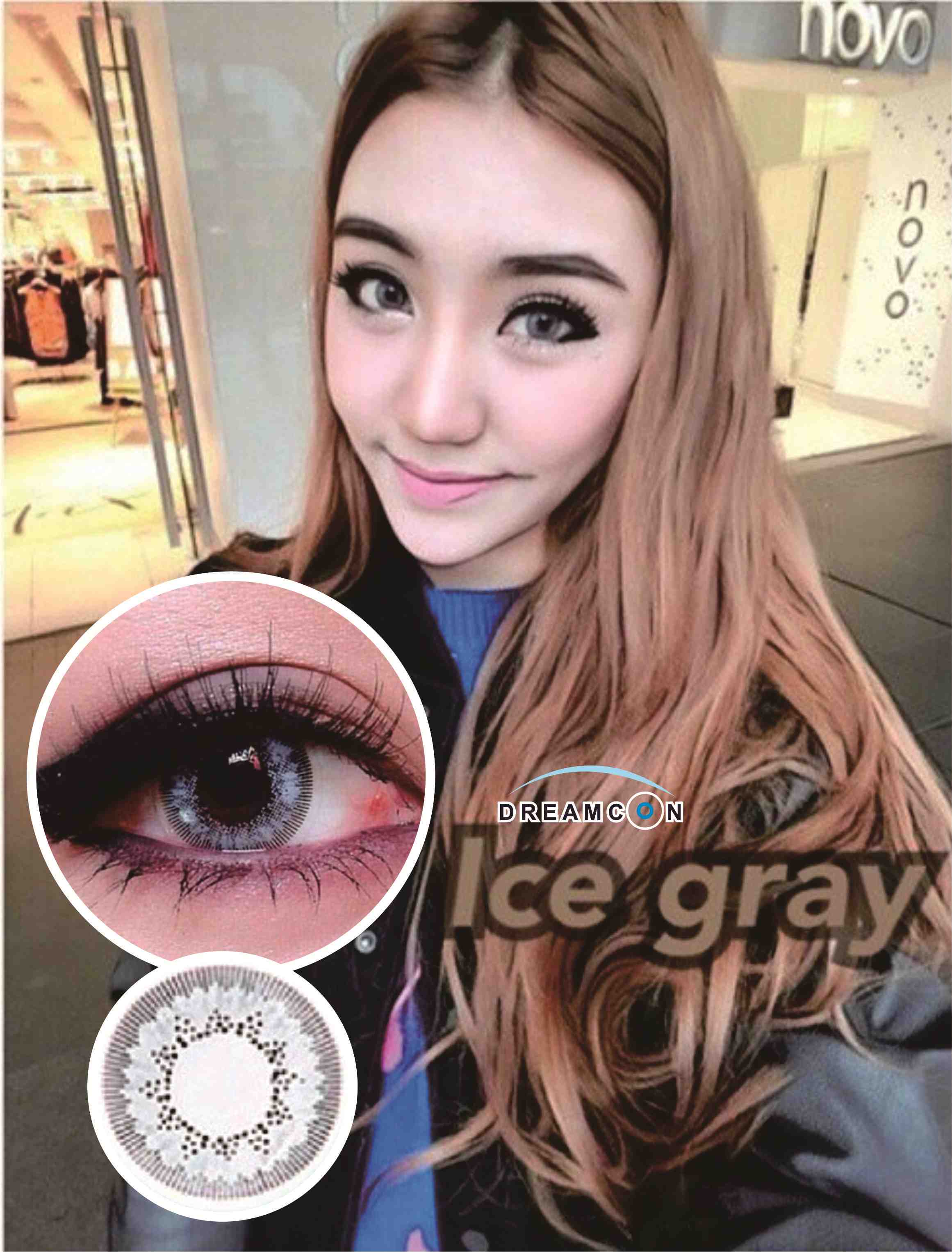 softlens dreamcolor ice gray