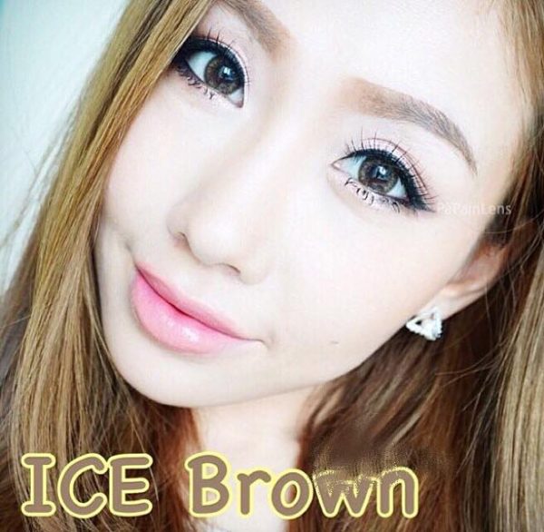 dreamcon ice brown softlens