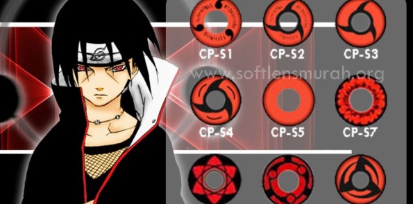 jual geo anime sharingan sasuke itachi naruto kakashi