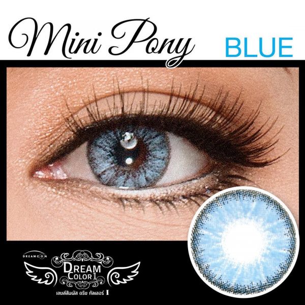 softlens dreamcolor mini pony blue