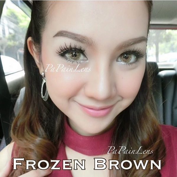 softlens dreamcolor frozen brown