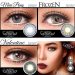 softlens dreamcon mini pony, frozen, valentine grey