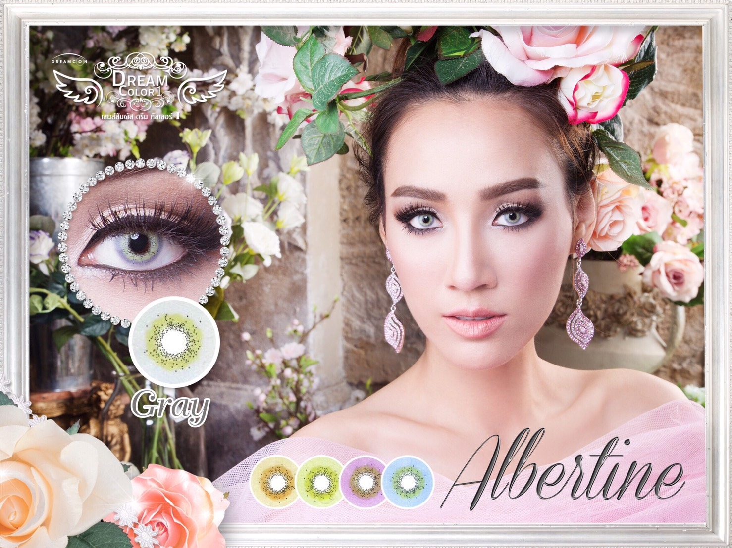 softlens dreamcon albertine grey