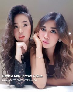 review maki brown n blue