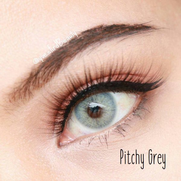 softlens pitchy grey by sweety plus