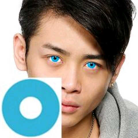 geo animation & crazy lens contact lens blue c-f5