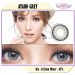 dreamcolor ayako grey softlens