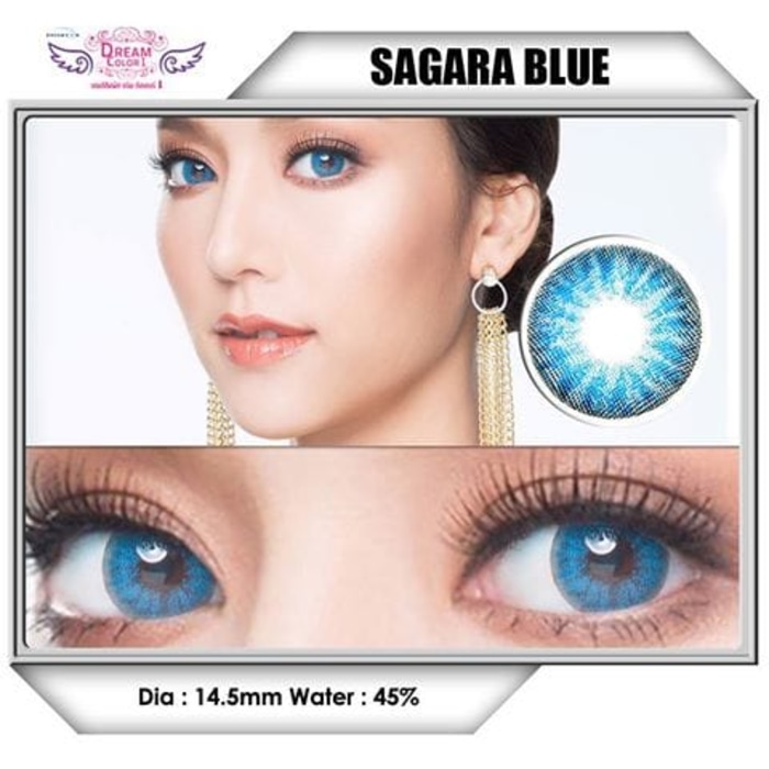 dreamcolor sagara blue softlens