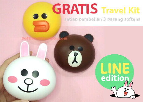 promo softlens promo gratis travel kit