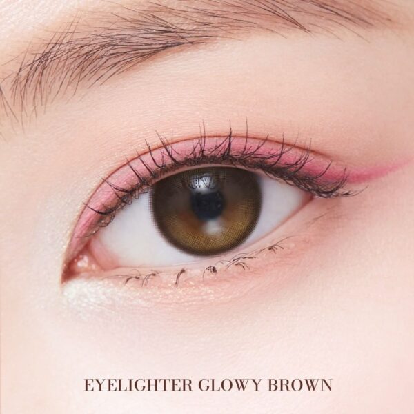 softlens natural eyelighter glowy brown